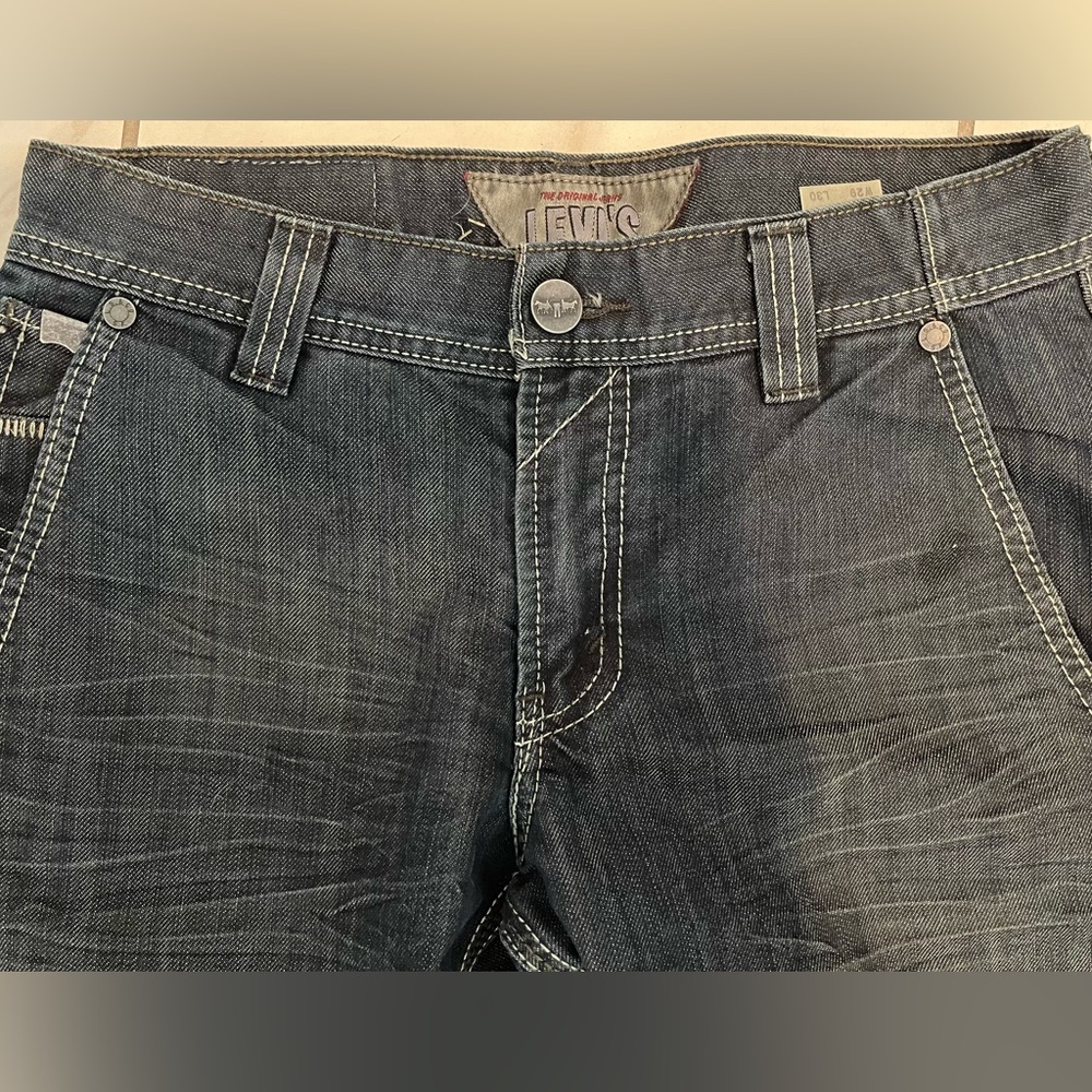 Super Rare Levi’s Salvage 511 Skinny Men's Black Jeans